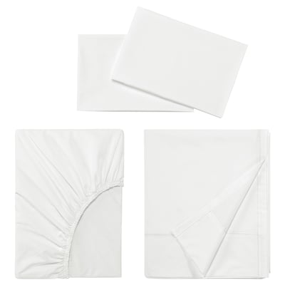 BALSAMPOPPEL Ensemble draps, blanc, Grand 2 places
