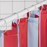 BANJANTRÄD Rideau de douche, multicolore, 71x71 "