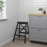 BEKVÄM Marchepied, noir, 24 3/4 "