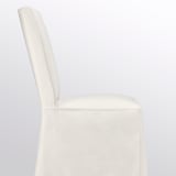 BERGMUND Chaise avec housse longue, blanc/Inseros blanc