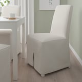 BERGMUND Chaise avec housse longue, blanc/Inseros blanc