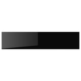 BESTÅ Plateau supérieur, verre noir, 70 7/8x15 3/4 "