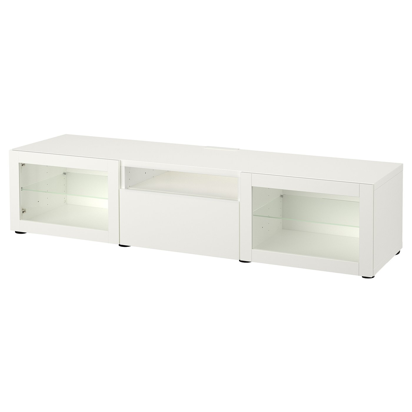 meuble tele ikea blanc