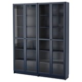BILLY Bibliothèque, bleu foncé, 63x11 3/4x79 1/2 "