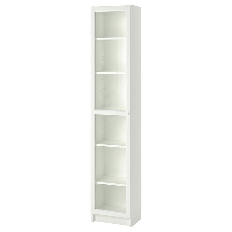 IKEA OXBERG/BILLY BIBLIOTHÈQUE avec panneau/porte vitrée 40x30x202 cm