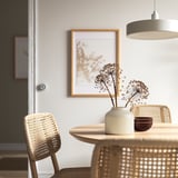BLODBJÖRK Vase, beige, 6 ¼ "