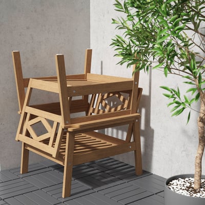 BONDHOLMEN Fauteuil, extérieur, brun