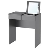 BRIMNES Coiffeuse, gris, 27 1/2x16 1/2 "