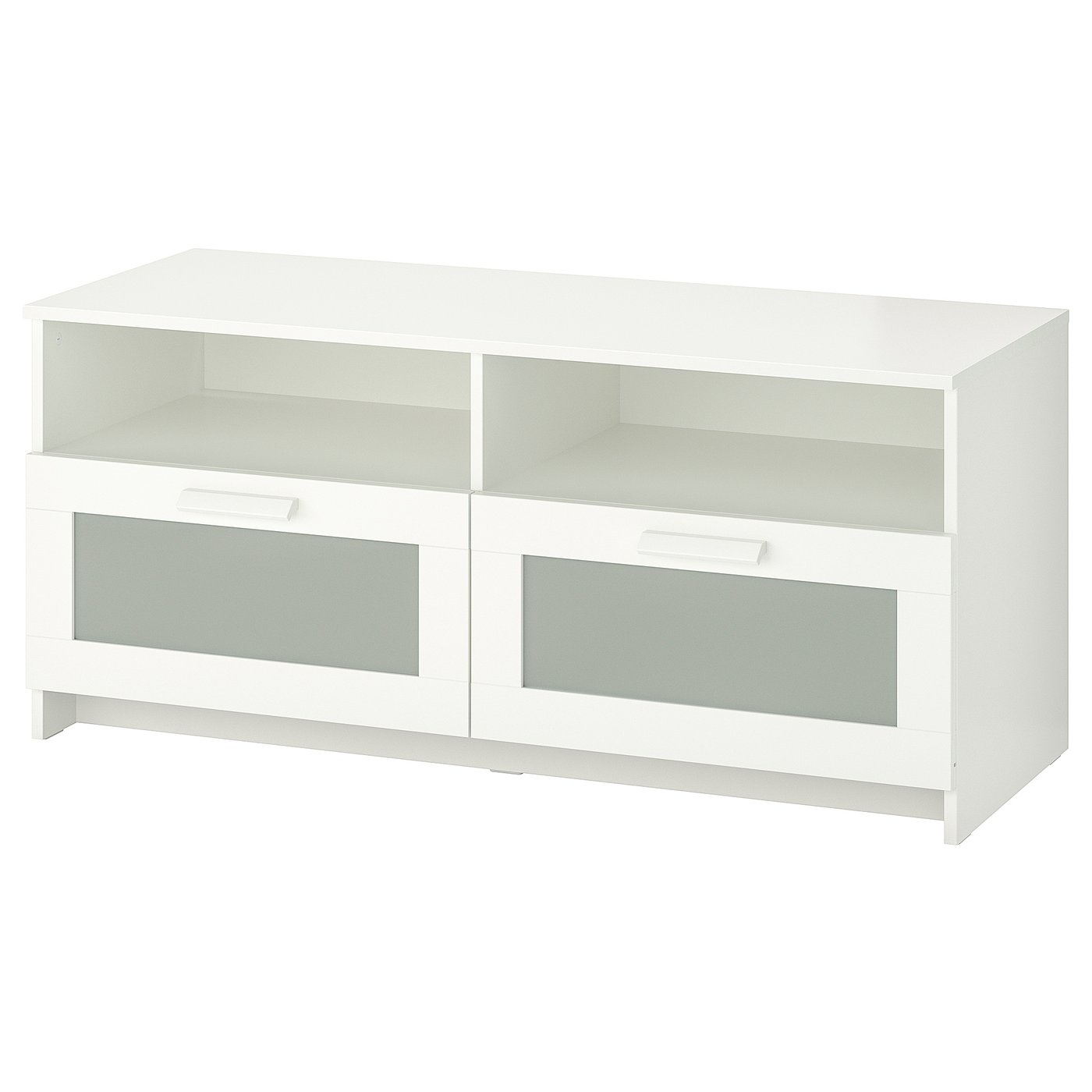 meuble tele ikea blanc et bois