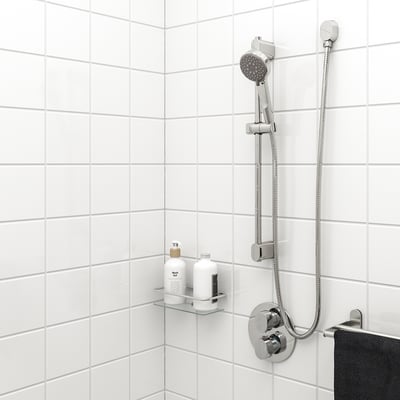 BROGRUND Barre douchette h régl/douche mur, chromé