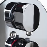 BROGRUND Ens bain/dche av mitigeur thermo, chromé