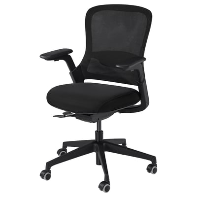 CENTERHALV Chaise de bureau, noir