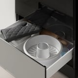 CIRKULERA Cuisinière à surface vitrocéramique, acier inox
