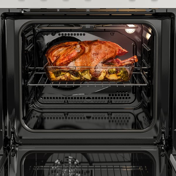 CIRKULERA Cuisinière à surface vitrocéramique, acier inox