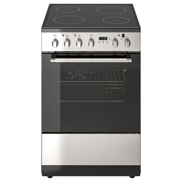 CIRKULERA Cuisinière à surface vitrocéramique, acier inox