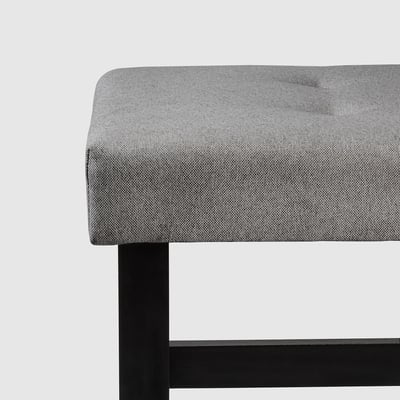 DALHOLEN Banquette, gris/brun-noir, 44 1/8 "