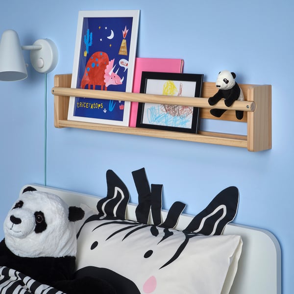 DJUNGELSKOG Jouet câlin, mini/panda, 4 ¼ "