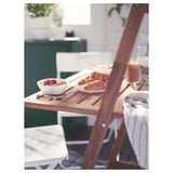 DJUPÖN Table pliante, brun