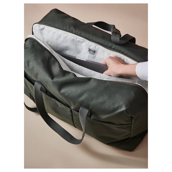 Dromsack Sac Trousse De Toilette Vert Olive Ikea Canada Ikea
