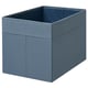 Option : DRÖNA Boîte-tiroir, bleu, 9 ¾x13 ¾x9 ¾ "