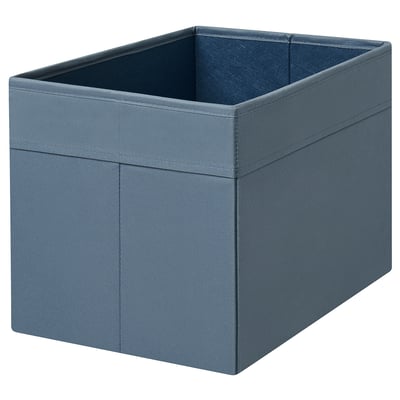 DRÖNA Boîte-tiroir, bleu, 9 ¾x13 ¾x9 ¾ "