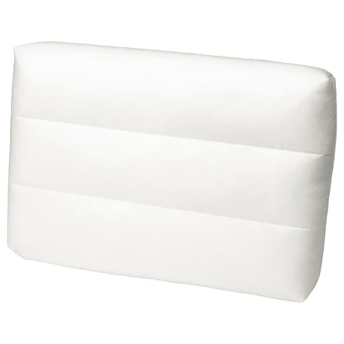DUVHOLMEN Coussin pour dossier, extérieur blanc, 24 3/8x17 3/8 "