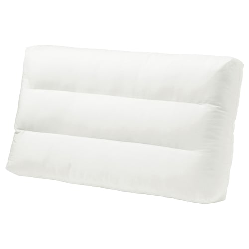 DUVHOLMEN Coussin pour dossier, extérieur blanc, 31 1/2x17 3/8 "