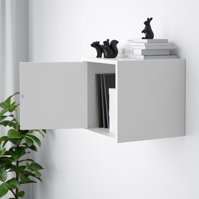 EKET Agencement rangement mural, blanc, 13 3/4x13 3/4x13 3/4 "