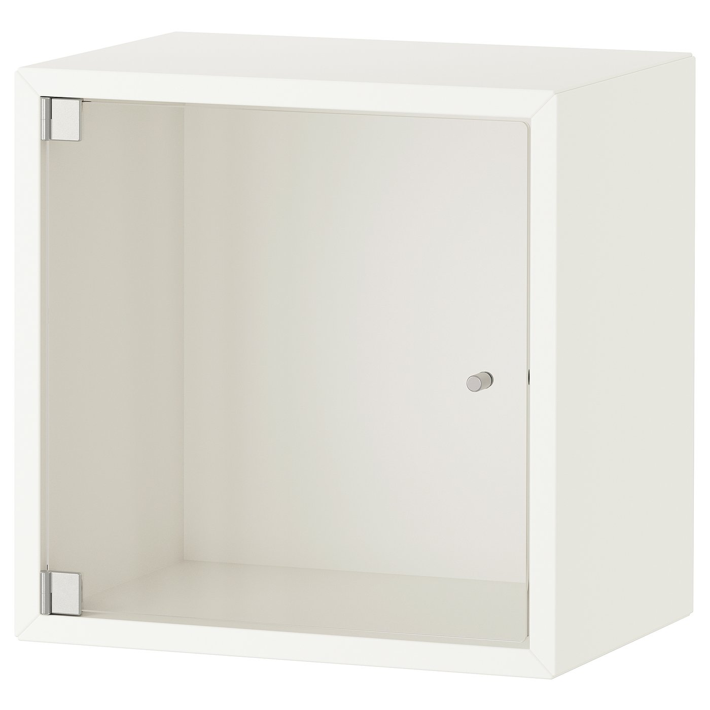 EKET armoire murale porte vitrée, blanc, 35x25x35 cm (133/4x97/8x133/4