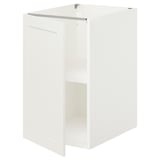 ENHET Arm inf av tabl/pte, blanc/blanc cadre, 18x24 3/4x30 "