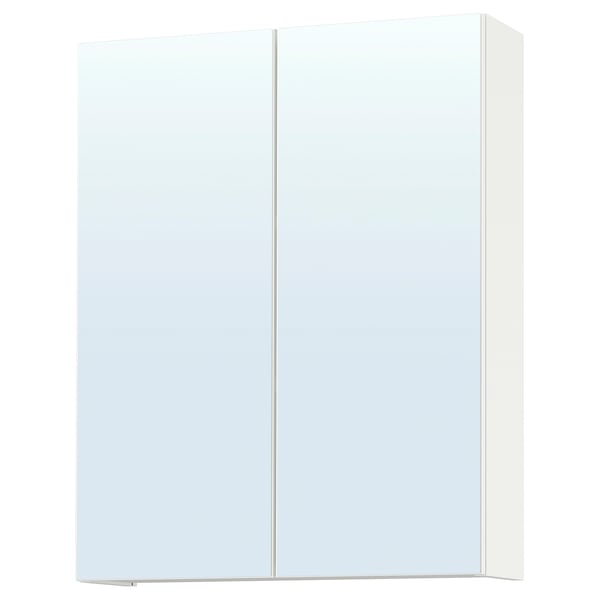 ENHET Armoire à pharmacie 2 portes, blanc, 24x6 5/8x30 "