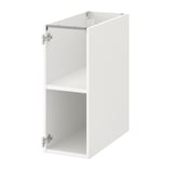 ENHET Armoire inférieure avec tablette, blanc, 12x24x30 "