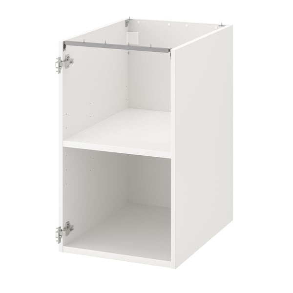 ENHET Armoire inférieure avec tablette, blanc, 18x24x30 "