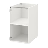 ENHET Armoire inférieure avec tablette, blanc, 18x24x30 "