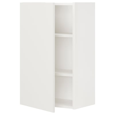 ENHET Armoire mur av 2 tablettes/porte, blanc, 18x12 3/4x30 "