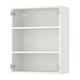 ENHET Armoire murale av 2 tablettes, blanc, 24x12x30 "