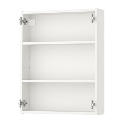 ENHET Armoire murale av 2 tablettes, blanc, 24x6x30 "