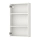 ENHET Armoire murale av 2 tablettes, blanc, 18x6x30 "