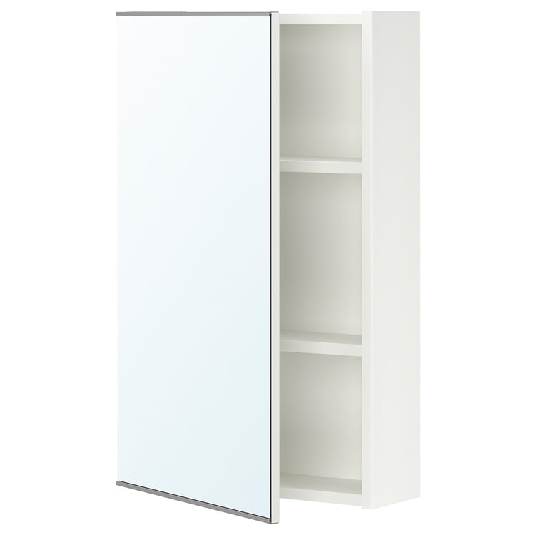 ENHET Armoire pharmacie 1 porte, blanc, 46x17x76 cm (18x63/4x30") IKEA CA