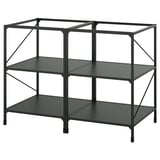 ENHET Étagère îlot cuisine, anthracite, 24 "