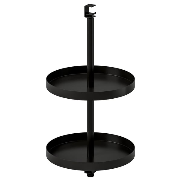 ENHET Étagère pivotante, anthracite, 16x8 "