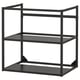 ENHET Étagère pour lavabo, anthracite, 24x18x24 "