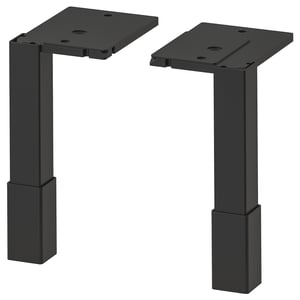 ENHET Pieds pour rangement, anthracite, 4 1/2 "