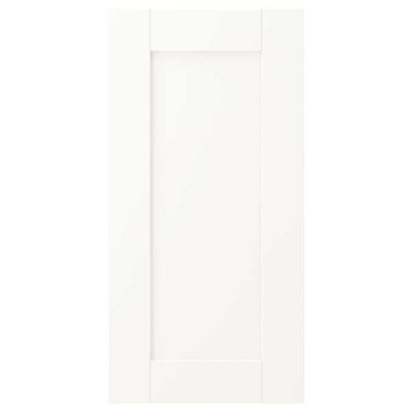 ENHET Porte, blanc cadre, 12x24 "
