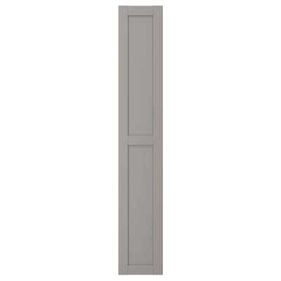 ENHET Porte, gris cadre, 12x72 "