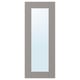 ENHET Porte miroir, gris cadre, 12x30 "