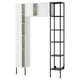 ENHET Rangement, anthracite/blanc, 54x12 3/4x80 "