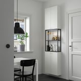 ENHET Rangement, anthracite/blanc, 24x6 3/4x90 "