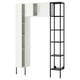 ENHET Rangement, anthracite/caisson blanc, 54x12 3/4x80 "