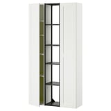 ENHET Rangement, anthracite/caisson blanc, 36x12 3/4x72 "